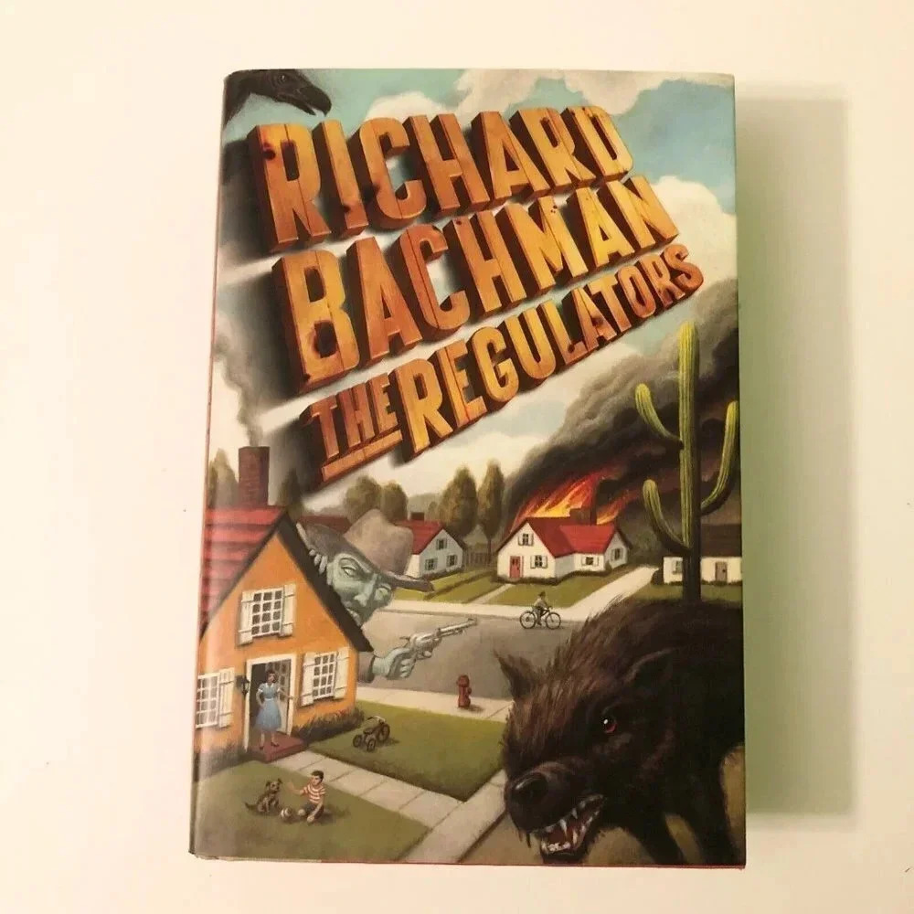 Vintage 1996 The  Regulators by Richard Bachman Hardcover